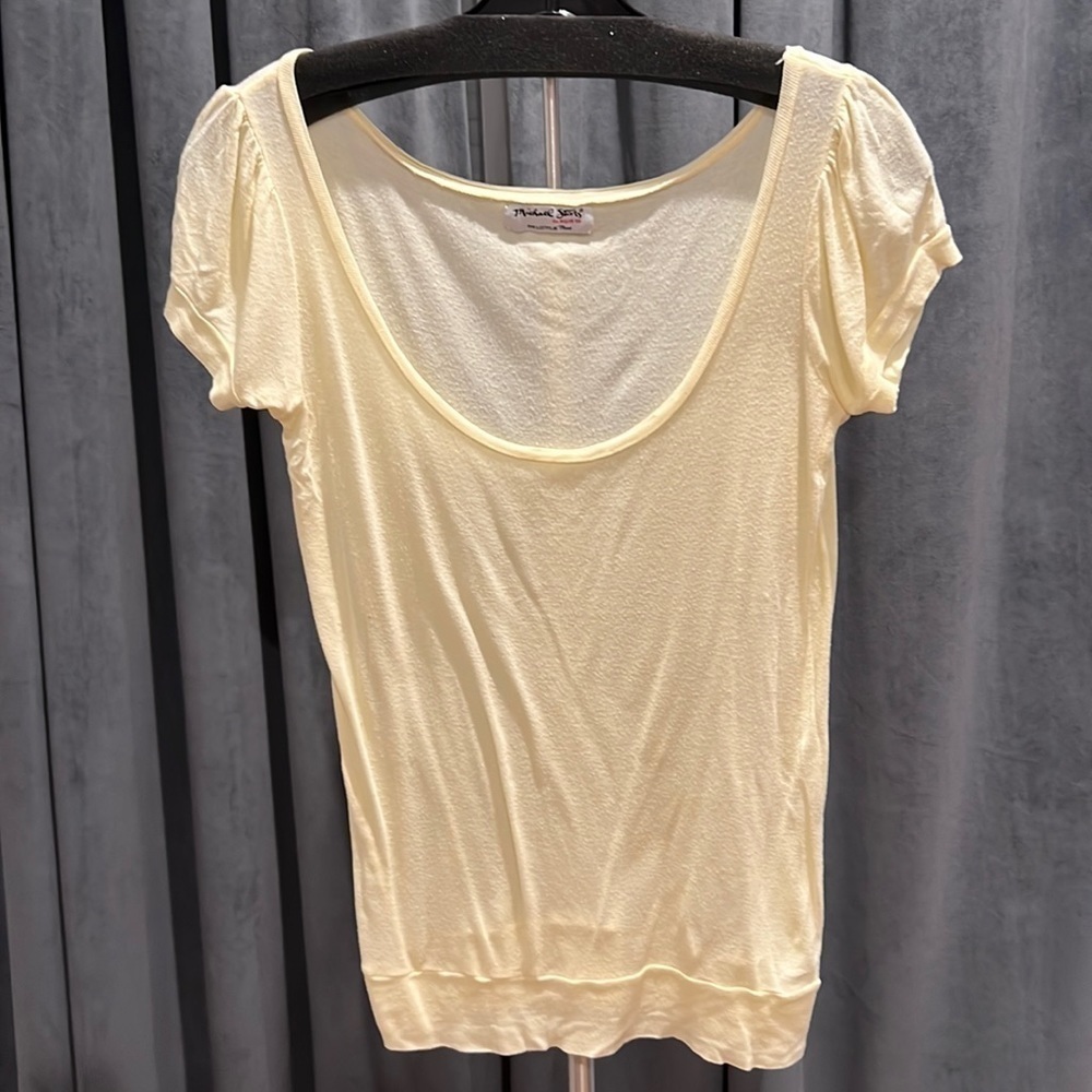 Vintage Y2K Michael Stars Puff Sleeve Ter